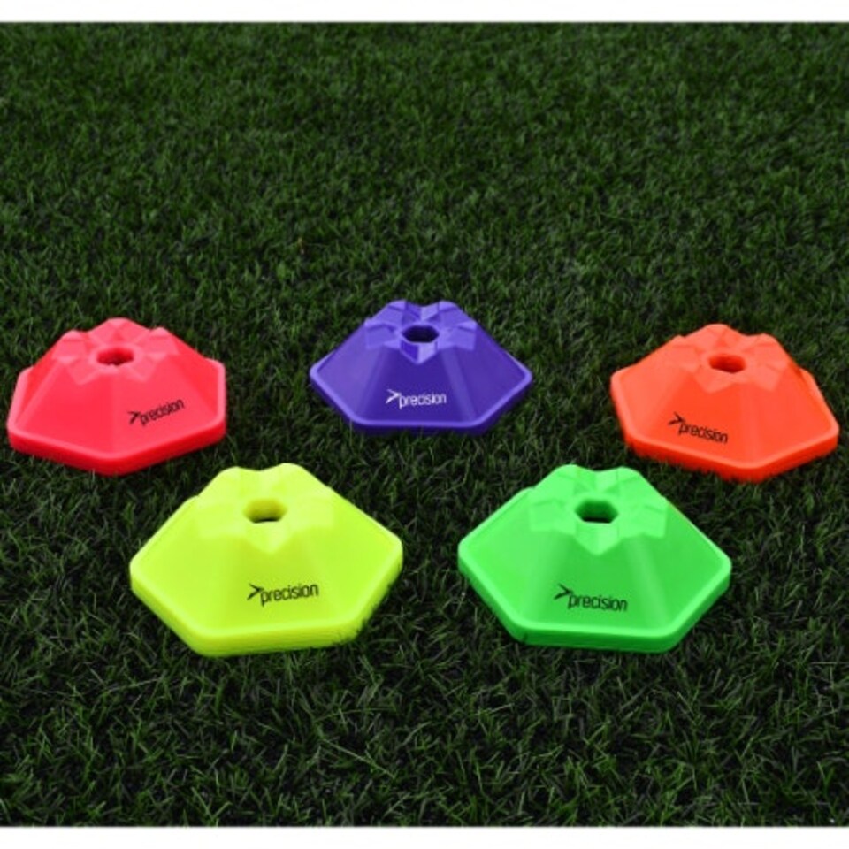 image 1 of Precision Pro HX Saucer Cones (Pack Of 50) - Multicoloured - One Size