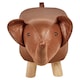 image 8 of Children's Elephant Stool Seat | Brown | 1