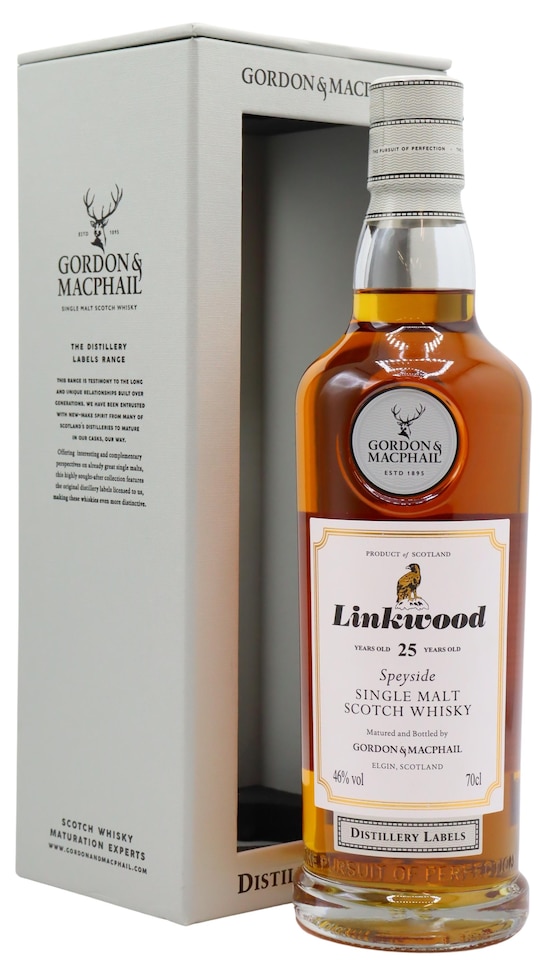 image 1 of Linkwood - Gordon & MacPhail Distillery Labels Single Malt Scotch 25 year old Whisky | Multi | 1