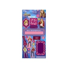 Hannah Montana Foil Holographic Sticker Sheet - Multicoloured - One Size