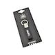 image 2 of Newcastle United FC Strappy Keyring - Black - One Size