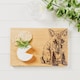 image 4 of The Just Slate Company Fox 30cm Oak Serving Board