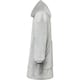 image 4 of Unisex Adult Denali Hoodie Blanket - Grey - One Size Grey