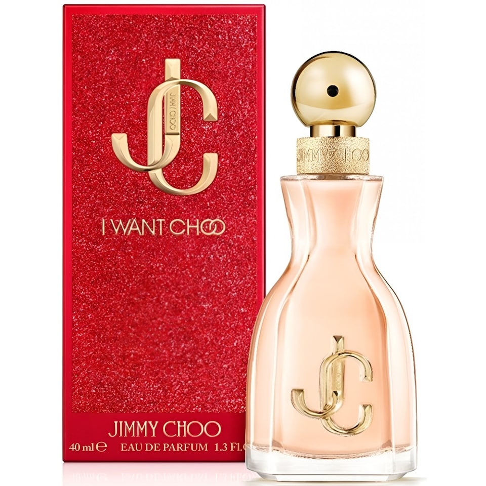 image 1 of Jimmy Choo I Want Choo Eau De Parfum 40ml | Red | orange | 1.3 oz