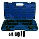 image 2 of Metric and Imperial Shallow and Deep Impact Sockets 3/8" and 1/2" Drive 37pc