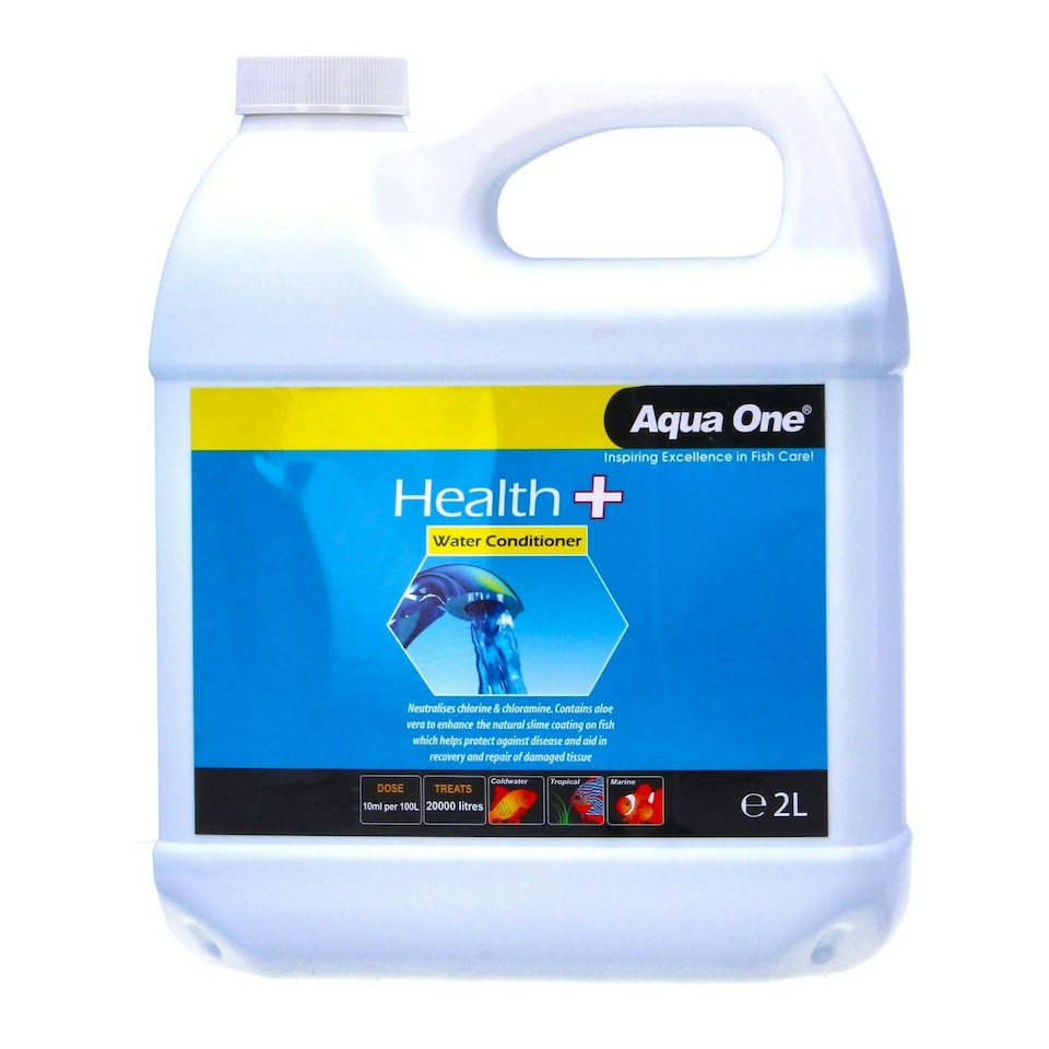 image 1 of Aqua One Health Plus 2L - Aquarium Water Conditioner
