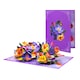 image 1 of Joyful Blossoms Spring Bouquet 3D Pop Up Greeting Card