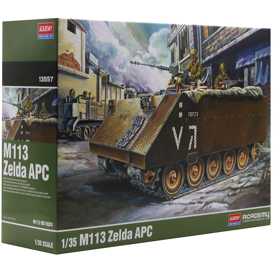 image 1 of Academy M113 Zelda APC Military Model Kit Scale 1-35