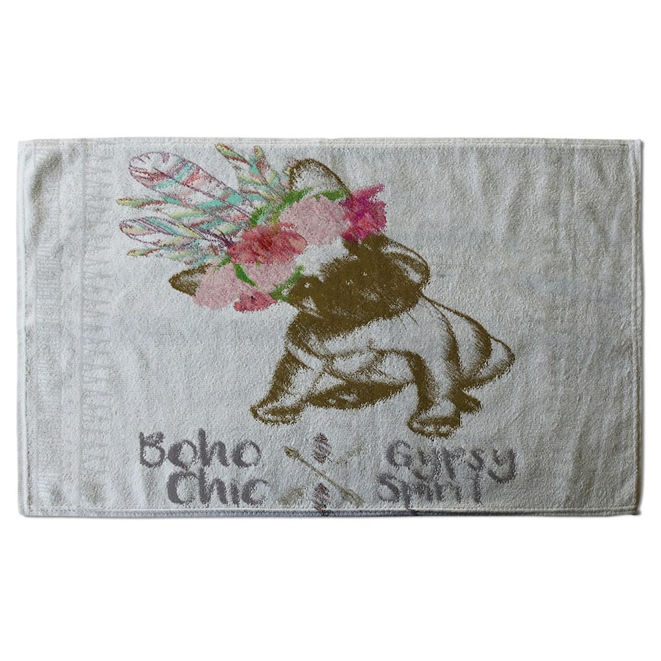 image 1 of portrait of french bulldog puppy (Kitchen Towel)