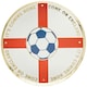 image 1 of Come on England It's Coming Home Foiled Round Paper Plates 23cm - Pack of 8