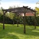 image 2 of Premium Pergola - Wood - L420 x W420 x H270 cm - Rustic Brown