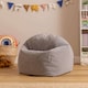 image 1 of Kids High Rest Beanbag Corduroy Light Grey | Grey | Grey | 1
