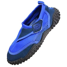 GEEZY Unisex Blue Neoprene Slip On Aqua Shoes