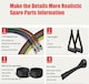 image 6 of 11Pcs Yoga Exercise Bands Resistance Tubes Set Fitness Workout Gym Equipment Stretch Band 5 Anti-Break 2 Foam Handle upto 150LB