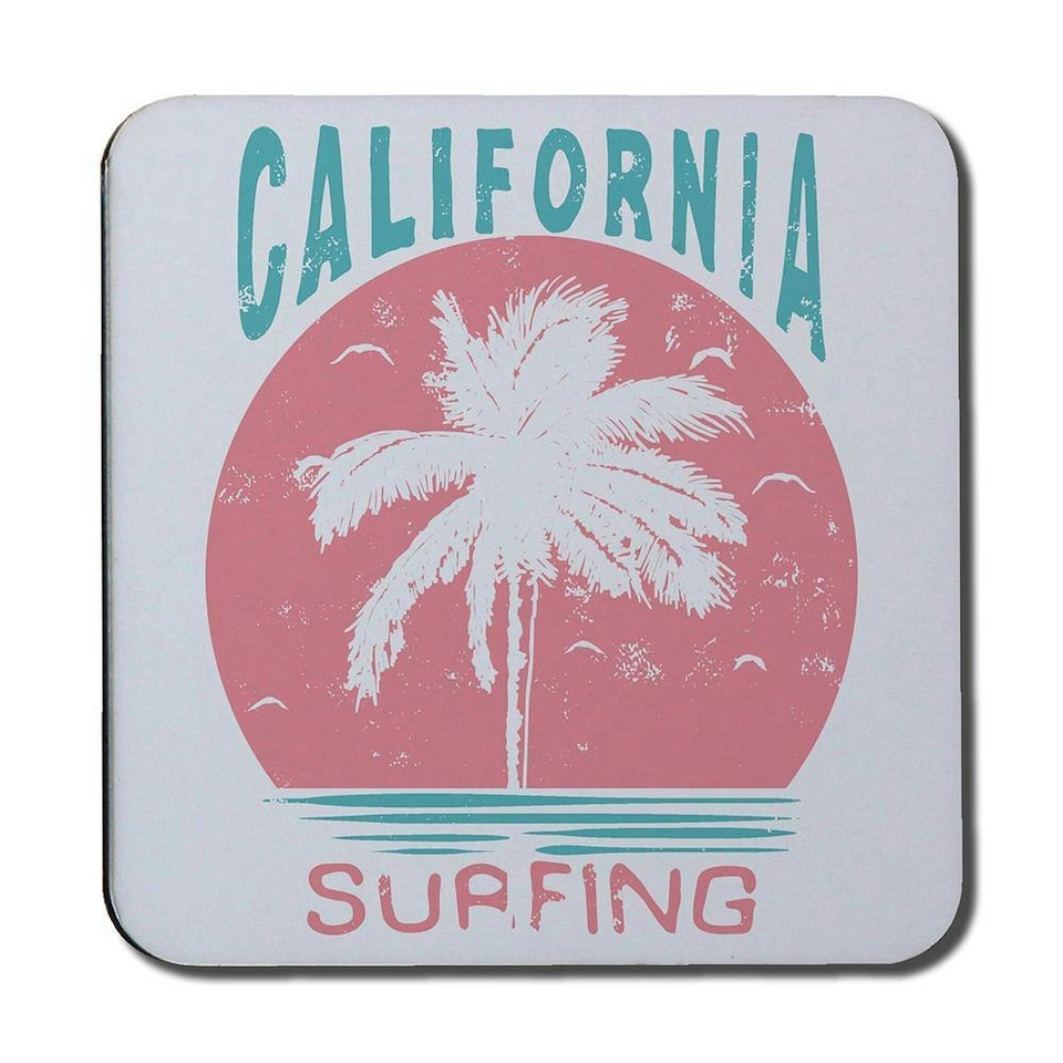 image 1 of California Surfing (Coaster)