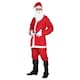 image 1 of Santa Claus Suit Christmas Fancy Dress Costume Adult Mens Medium | Red | M