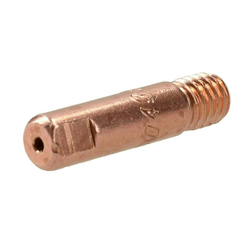 image 1 of 2 shroud & 10 x 1.0mm Contact Tips MIG Welding Binzel Style Euro Torch MB25