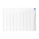 image 2 of 827mm (W) x 575mm (H) - White Touch Electric Ceramic Core Radiator (Almera) - 1500 Watts - Depth 98mm - Heats Up To 15m²