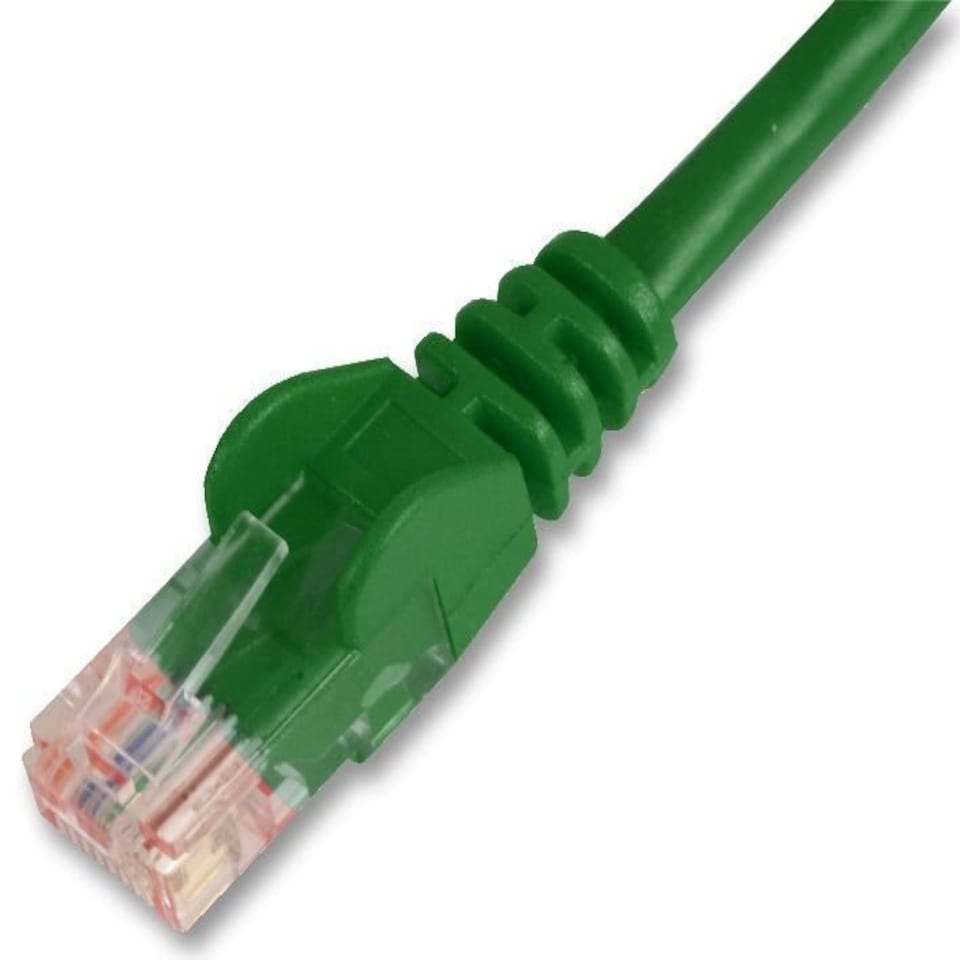 PRO SIGNAL - 2m Green Cat5e Snagless UTP Ethernet Patch Lead