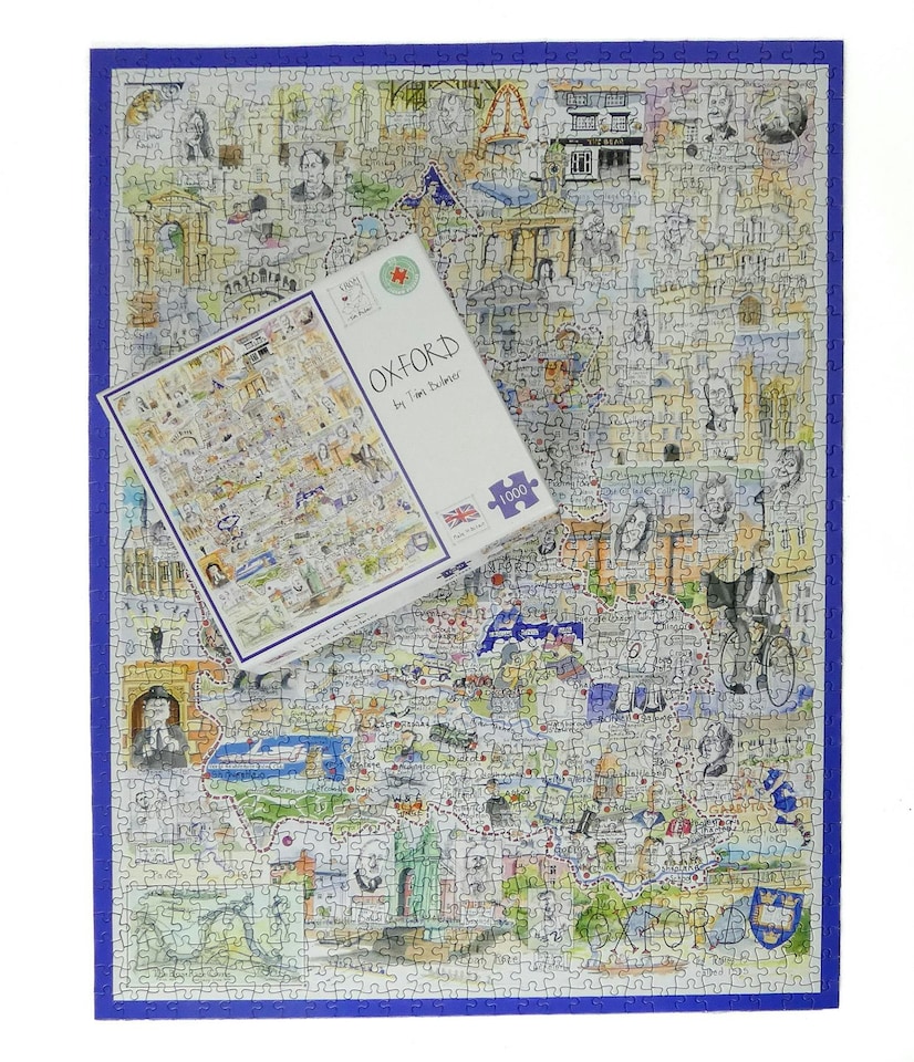 image 1 of Tim Bulmer Oxford 1000 Piece Jigsaw Puzzle