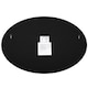 image 5 of All Glass Bevelled Classic Design Round Mirror 120 x 120CM N/A