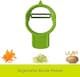 image 5 of CALITEK Peeler Set of 3 Stainless Steel Blade with Nesting Design Smart Saving Tool-Multicoloured | Multi