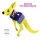 image 6 of Pack of 6 Australia Supporters Kangaroo Hat Multi | One Size