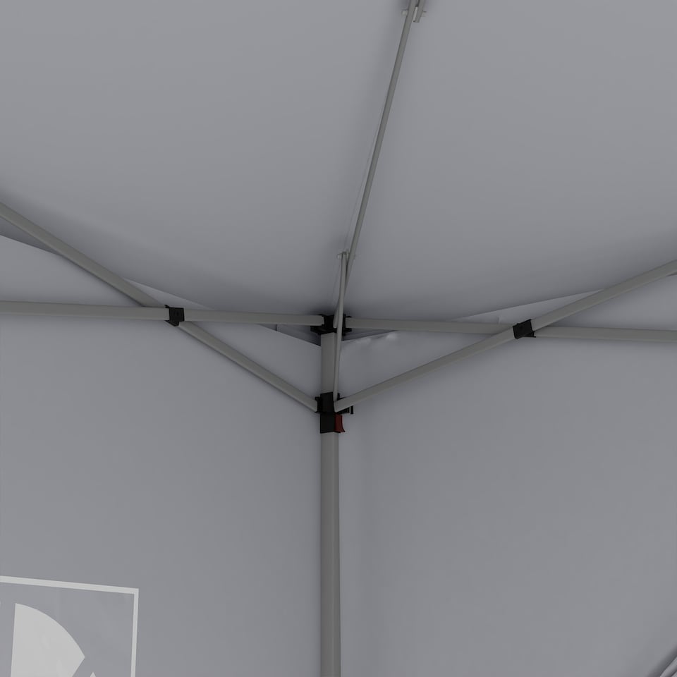 image 1 of Outsunny 3mx3m Pop Up Gazebo Party Tent Canopy Marquee with Storage Bag Blue
