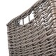 image 5 of Wicker Square Storage Basket | Brown | Brown | Not provided