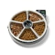 image 6 of Cat Mate Five-meal Automatic Pet Feeder with Stainless Steel Bowl Inserts (C500) - Anthracite Grey Grey
