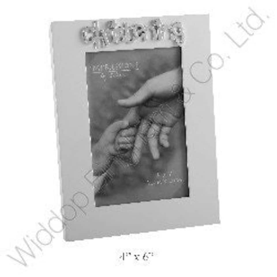 image 1 of Christening Photo Frame by WDD