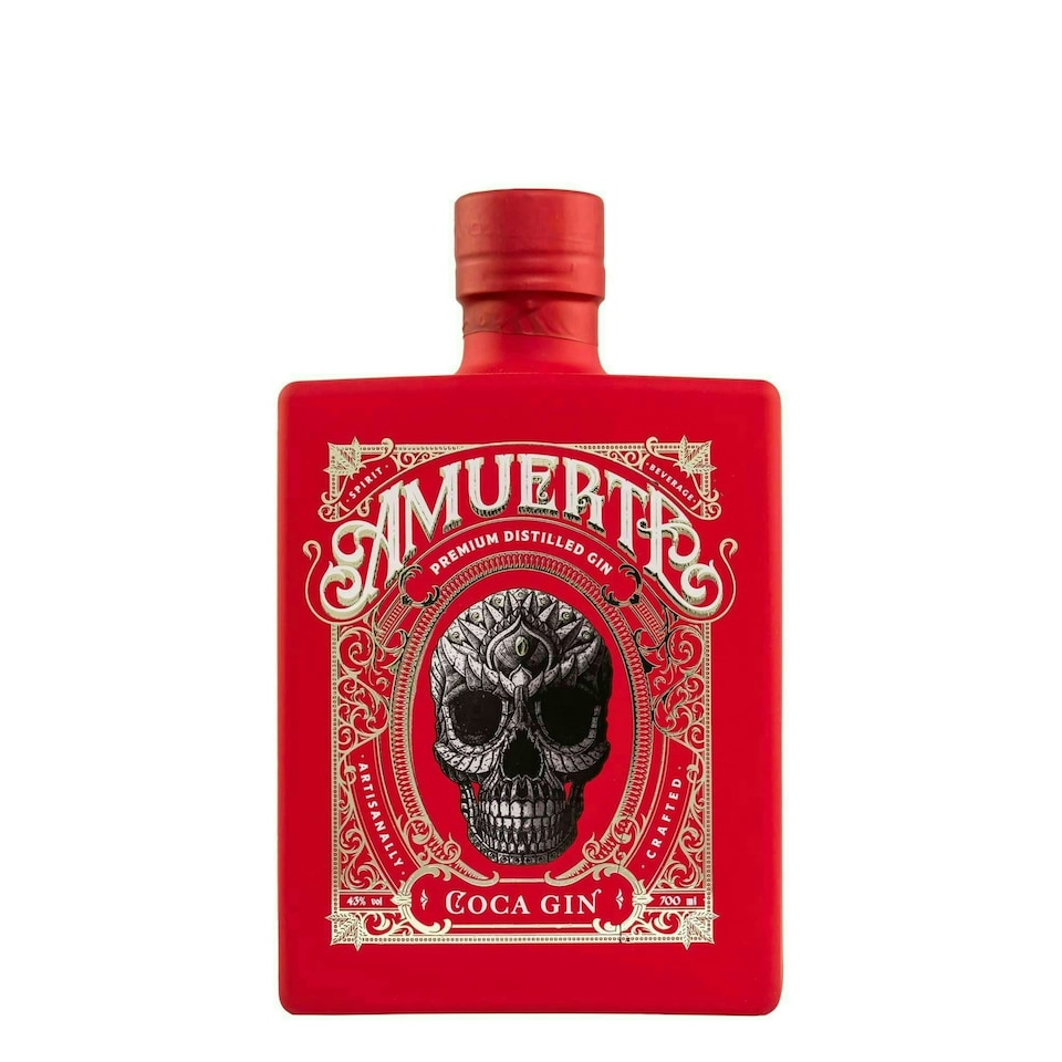 image 1 of Amuerte Coca Leaf Red Edition Gin