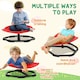image 5 of AIYAPLAY Sensory Spinning Chair for Kids, for Balance, Coordination, Red