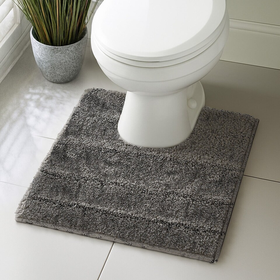 image 1 of Velosso Lexington Bath/ Pedestal Mat Cashmere Feel