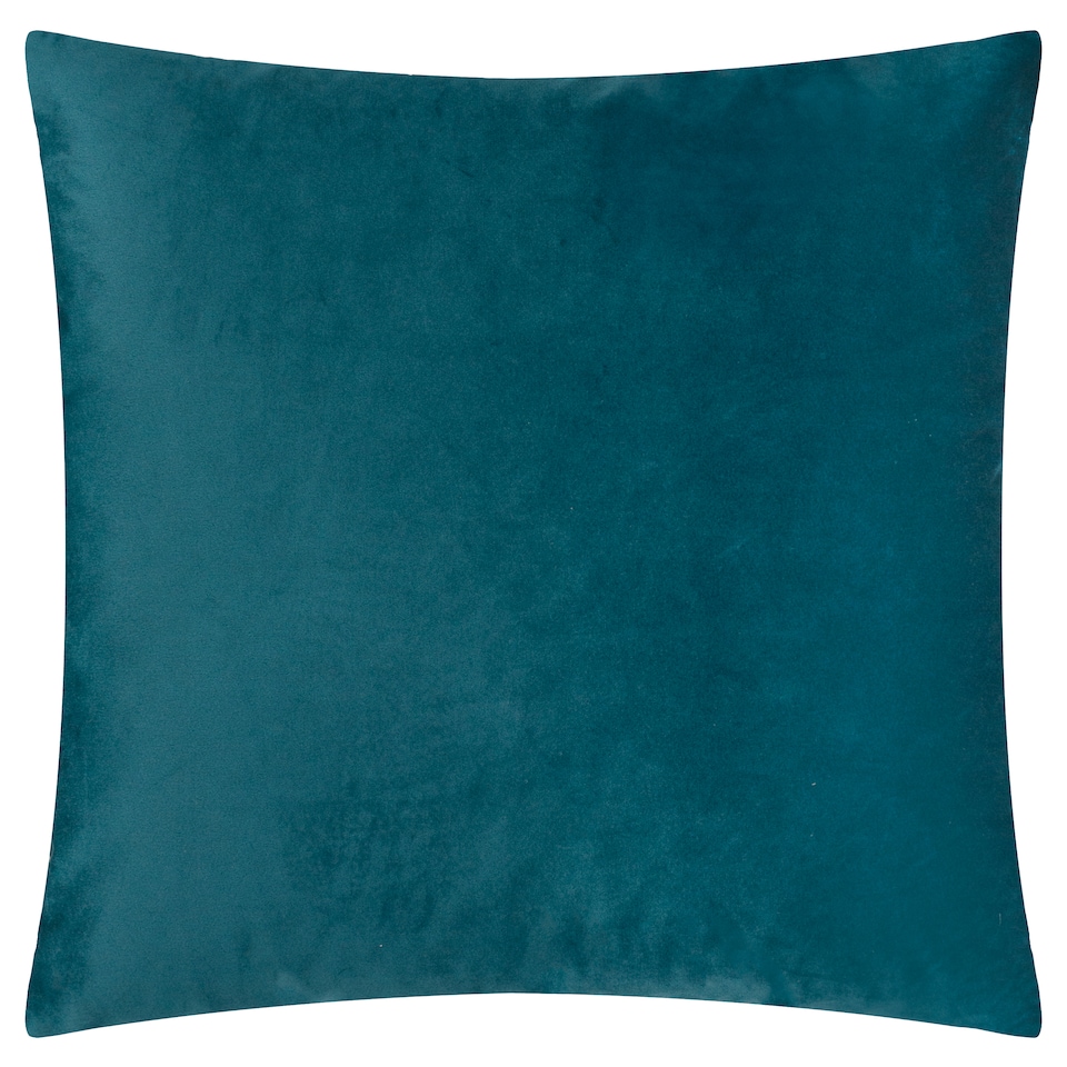 image 1 of Furn Metro Harlequin Velvet Cushion | Multi | Multicolour