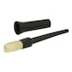 image 1 of Ezi-Groom Plastic Horse Hoof Oil Brush - Black - One Size