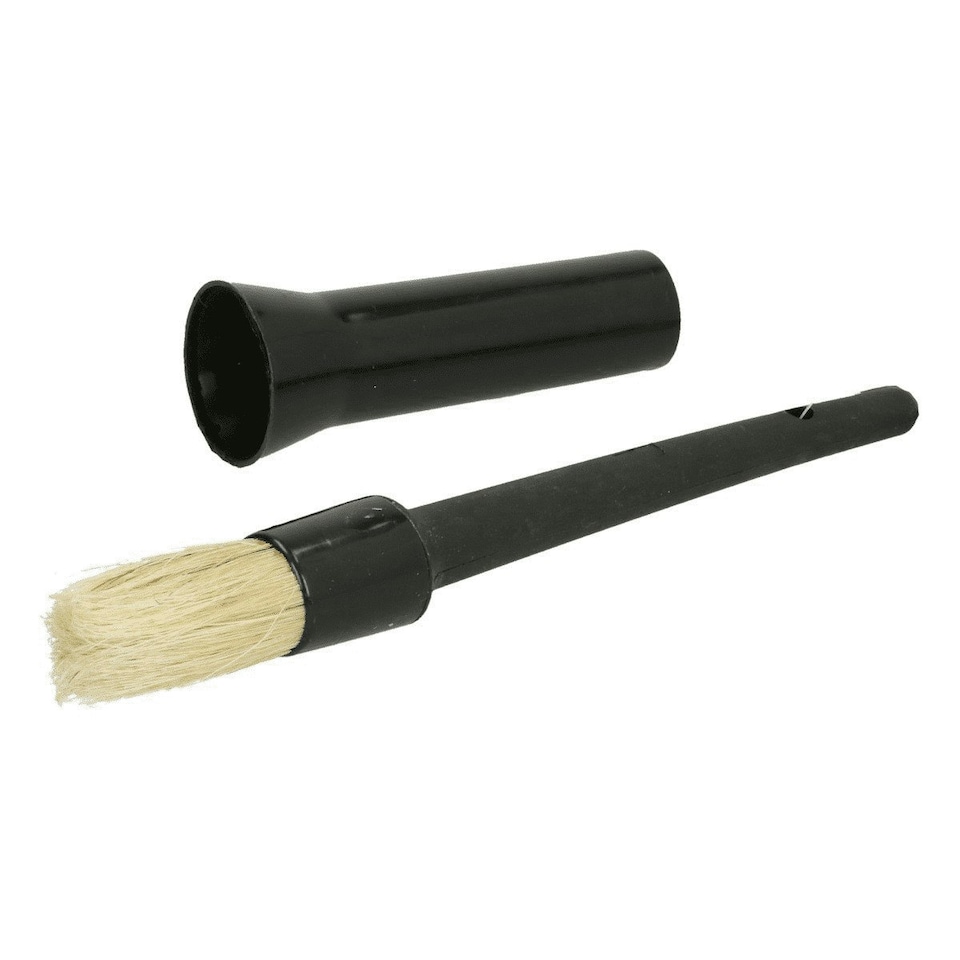 image 1 of Ezi-Groom Plastic Horse Hoof Oil Brush - Black - One Size