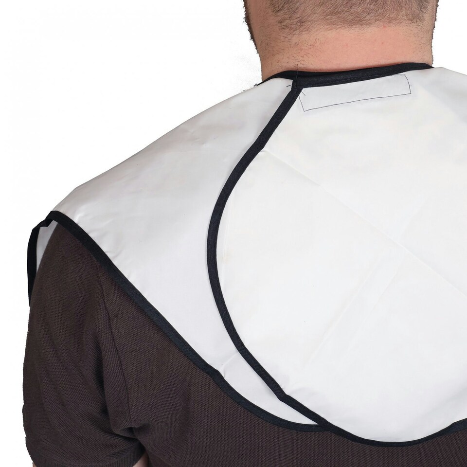 image 1 of Oypla Waterproof Professional Shaving Grooming Hair Beard Apron Bib