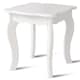 image 6 of COSTWAY Kids Vanity Makeup Table Set Princess Makeup White