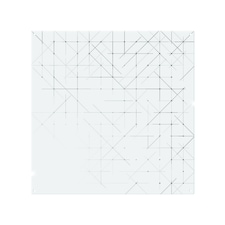 Geometric Simple Minimalistic Splash Back | White