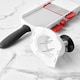 image 3 of Cuisipro Handheld Mandoline Slicer with 3 Interchangeable Blades Adjustable Thickness Hand Guard