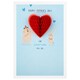 image 4 of Hallmark Father's Day Card - Cute Design with Honeycomb Heart