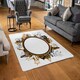 image 2 of Paint Print Autumn Decoration (Rug) Multi | Small: 60x110cm