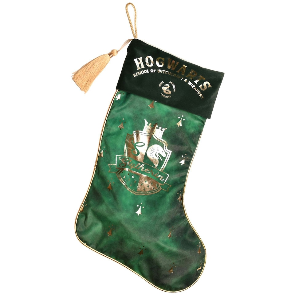 image 1 of Warner Bros Harry Potter Alumni Stocking - Slytherin