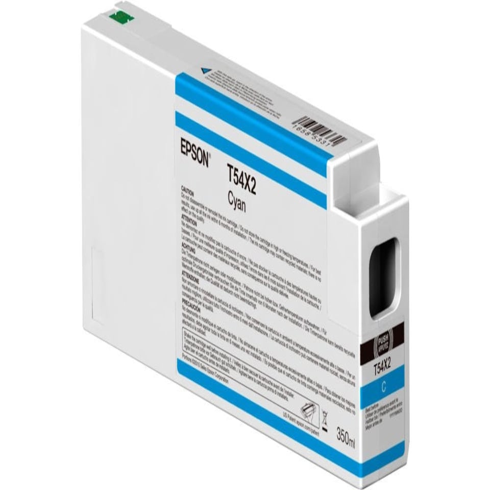 Epson Cyan P Series Ultrachrome HDX/HD Ink cartridge 350ml - C13T54X200 N/A