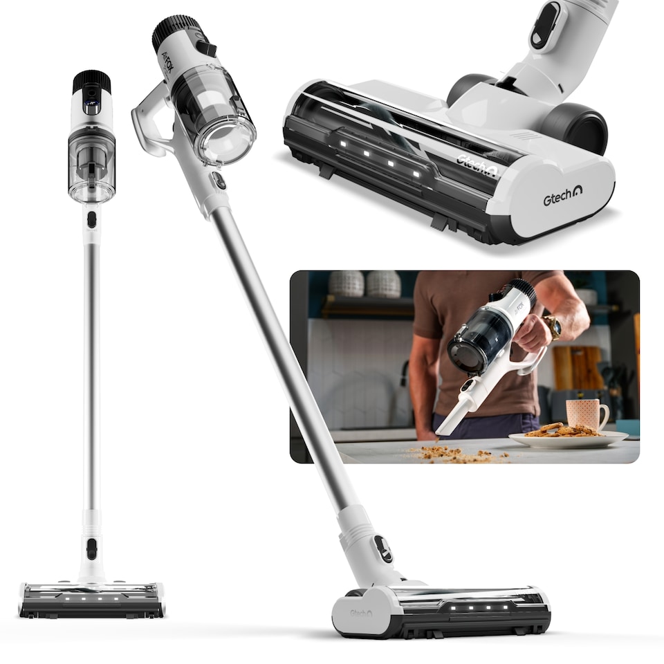 image 1 of Gtech AirFOX Cordless 2 in 1 Anti Hair Wrap Stick Vacuum + Spare Battery