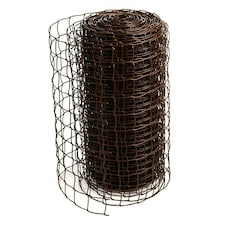 True Products Climbing Plant Support Mesh Pea Bean Garden Trellis 50mm x 50mm Brown 0.5m x 5m