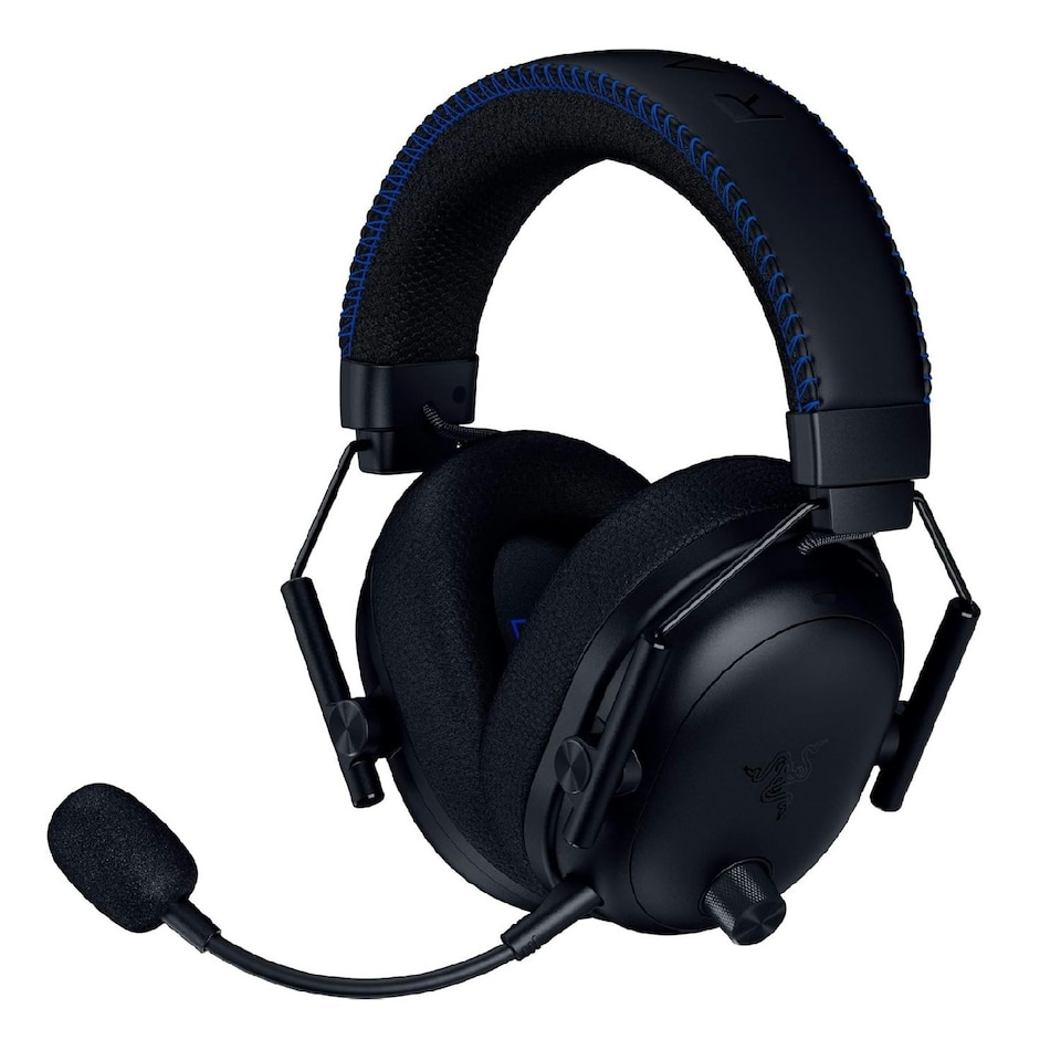 image 1 of BlackShark V3 Pro for PlayStation - Wireless Active Noise Cancellation Esports Headset ANC - TriForce 50 mm Drivers - HyperSpeed 2,4 GHz - THX Spatial Audio - PS5/PC | Black