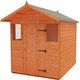 image 4 of 6ft x 6ft (1.75m x 1.75m) Wooden APEX Summer Shed (12mm T&G Floor + Roof) (6 x 6) (6x6)