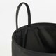 image 5 of OHS Velvet Storage Basket Home Modern Hamper Clothes Toys Organiser Fabric Bag Black